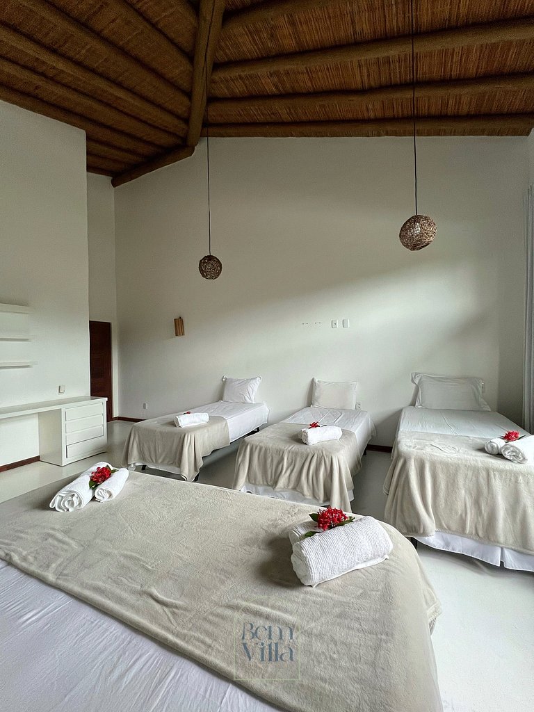 Casa Plus: 6 quartos para 25 pessoas, by BemVilla