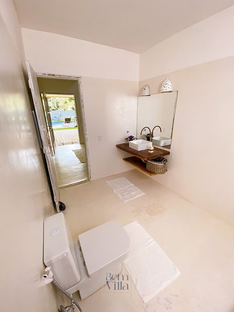 Casa Brisas • 4 suítes Piscina Privativa Trancoso