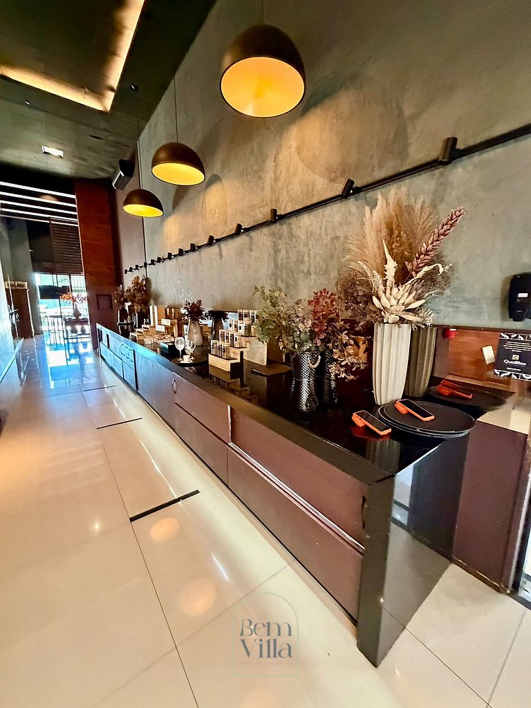 Jade Hotel Bloco A Apt 403 - Luxo e Requinte