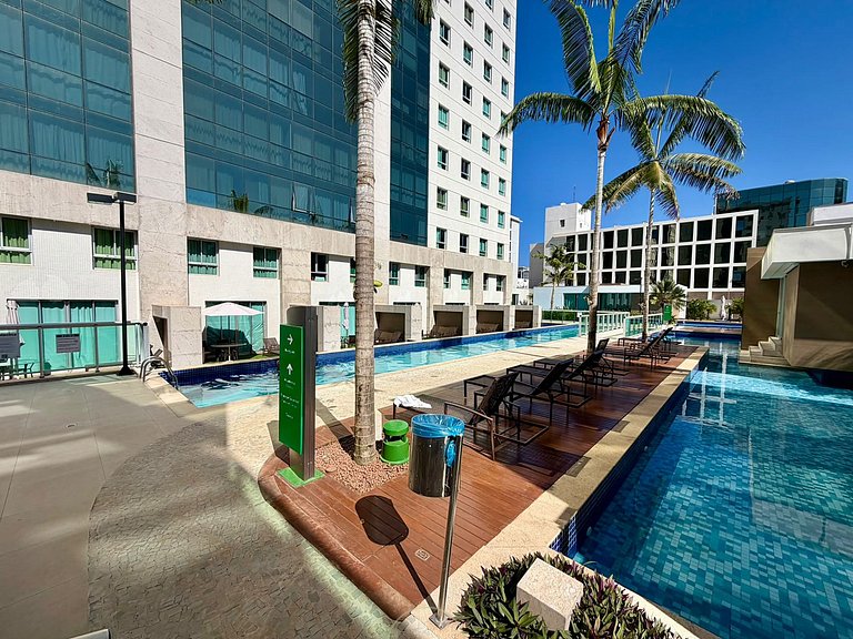 Jade Hotel Bloco A Apt 403 - Luxo e Requinte